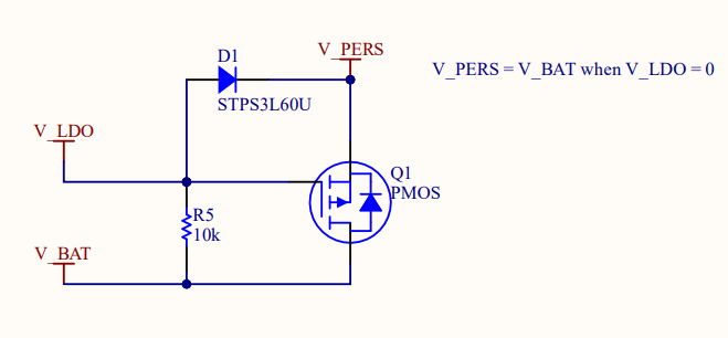 Persistent voltage system